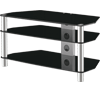 Meuble A/V VOGEL'S DTV110BG BLACK GLASS Meuble A/V VOGEL'S DTV110BG BLACK GLASS