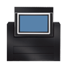 VOGEL'S Q8250 Meuble A/V LAQUE NOIRE