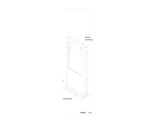 SCREEN'UP 49XE4F TOTEM OUTDOOR (1088-230319) SCREEN'UP 49XE4F TOTEM OUTDOOR (1088-230319)