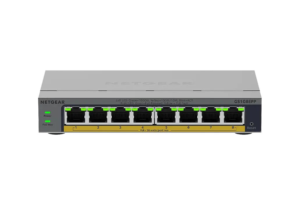 NETGEAR GS108EPP-100EUS