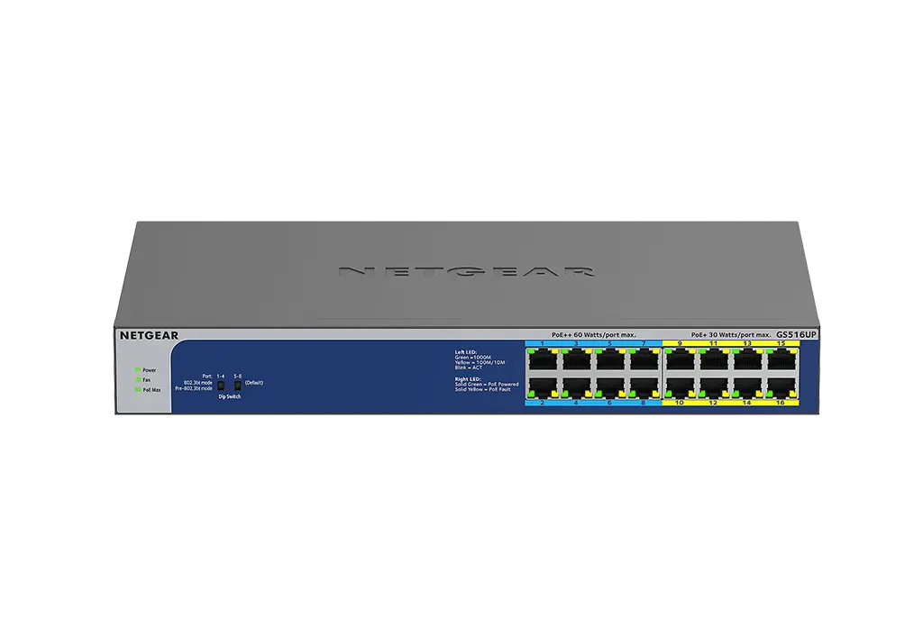 NETGEAR GS516UP-100EUS