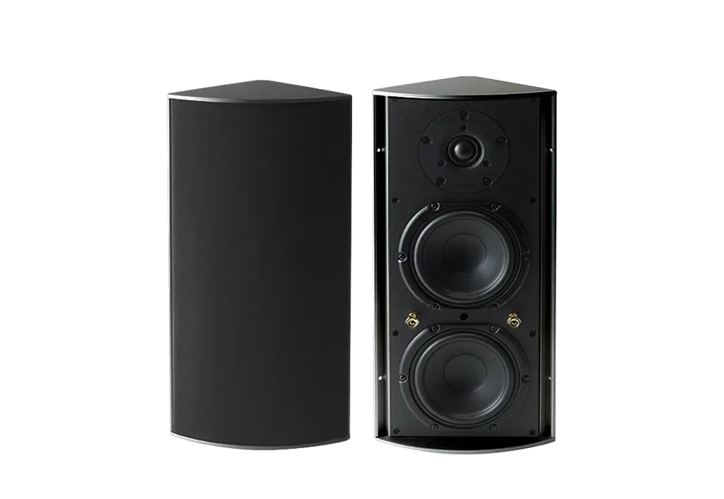 CORNERED AUDIO C5 NOIR (LA PAIRE)