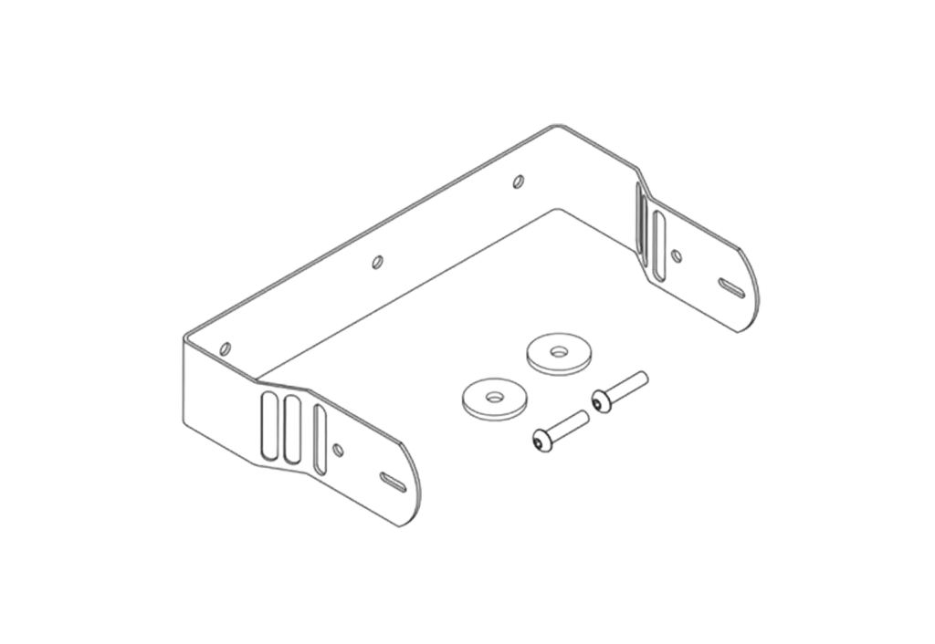 BLAZE CBL523 U-BRACKET KIT BLANC