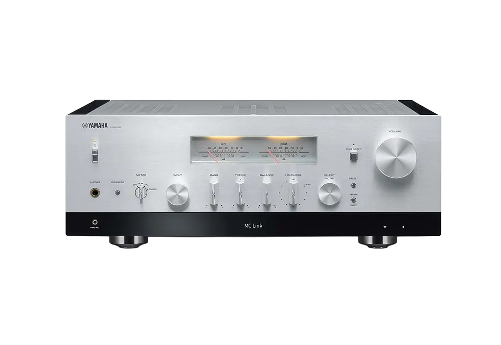 YAMAHA R-N2000A SILVER