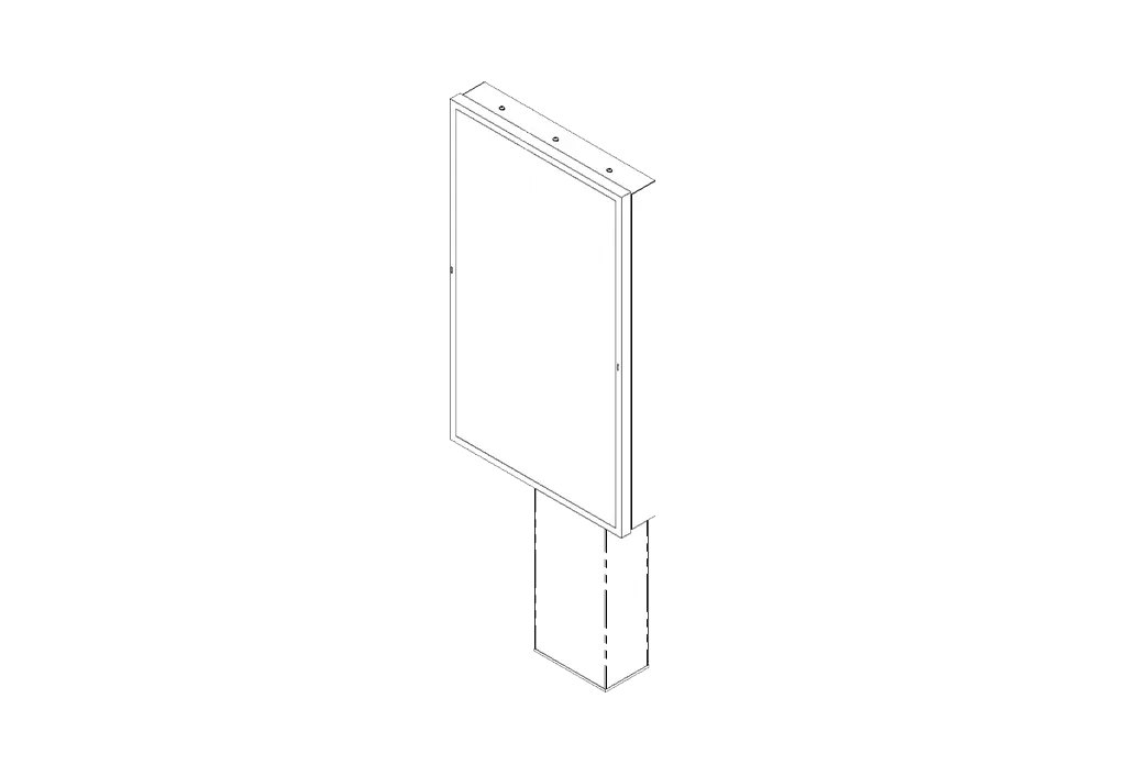 SCREEN'UP TOTEM OUTDOOR OH55-A-S (1088-250513-01)