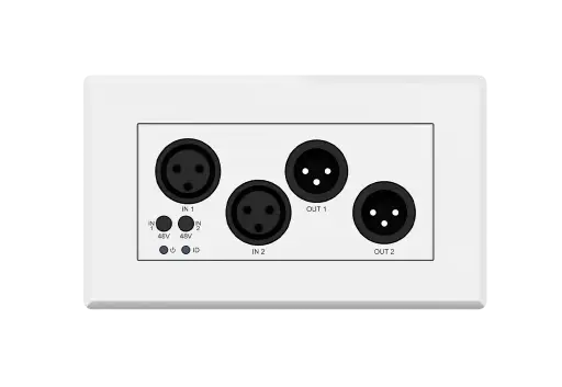 [DA22XLR-WP-EU-V2] BLUSTREAM DA22XLR-WP-EU-V2