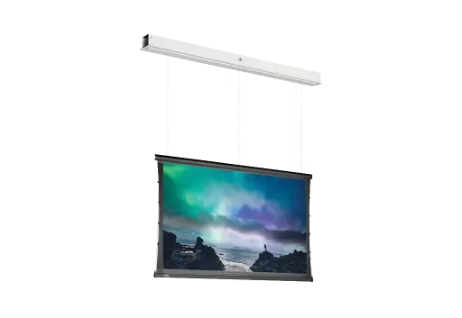 [10101642] DALITE DescenderPro SightLine 16:9 290x163 HD Progressive 1.1 Contrast Tensionné 10101642