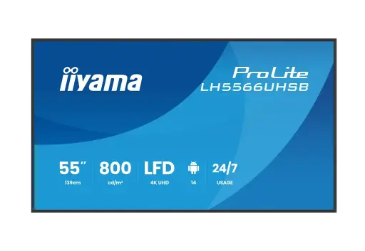 [LH5566UHSB-B1AG] IIYAMA LH5566UHSB-B1AG