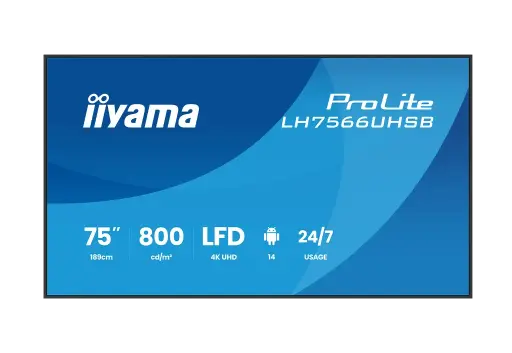 [LH7566UHSB-B1AG] IIYAMA LH7566UHSB-B1AG