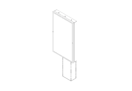 [1088-250513-01] SCREEN'UP TOTEM OUTDOOR OH55-A-S (1088-250513-01)
